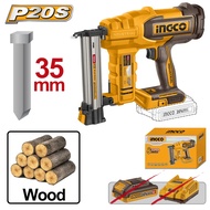 Ingco เครื่องยิงตะปู ขาเดี่ยว ไร้สาย 20v รุ่น CBNLI2008 / CBNLI2005 ( Lithium-ion cordless brad nail