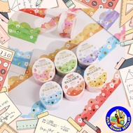 2 Pcs Diary / Washi Tape Decorative Motif Bintang RANDOM 25Cm X 2M AT0108