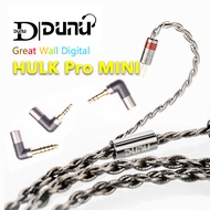 DUNU HULK Pro MINI Earphone Cable Furukawa Single-Crystal Copper Wire with 2.5/3.5/4.4mm 3 Connectors Q-Lock PLUS 0.78mm/MMCX
