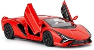 RMZ City 1/36 Scale Lamborghini SI á n FKP37 Casting Car Model, Zinc Alloy Toy Car for Children, Pul