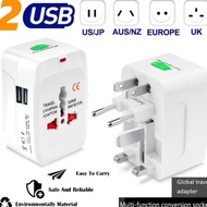 Hl Plug ADAPTER 2usb TRAVEL UNIVERSAL International UNIVERSAL TRAVEL ADAPTER 2usb PORTABLE USB CHARGER TRAVEL CHARGER