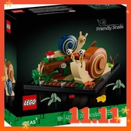 [READY STOCK] LEGO 40788  Ideas Friendly Snails