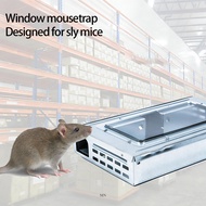 MN Continuous Rodent Trap Cage Mechanical Rodent Trap Without Bait Metal Viewing Window Design Power