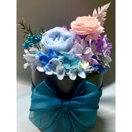 Preserved Flower Romeo and Juliet Pot