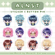 [Meowchi Cat] BUY 2 GET 1 - Alien Stage Stickers and Pin Button | ALNST Stickers | ALNST Pin Button 