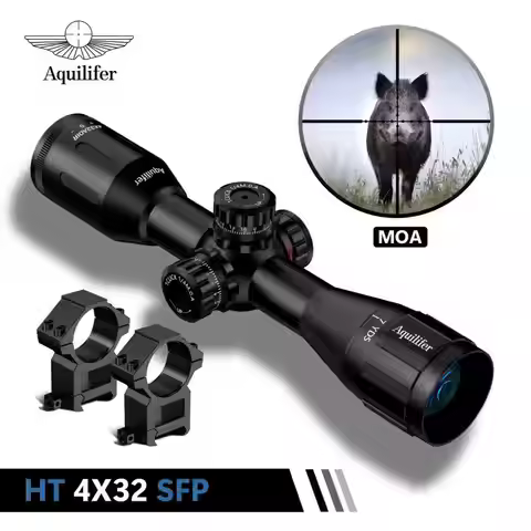 Aquilifer 4x32 AO 22lr Objective Rimfire Scope Hunting Rifle Scope Optical Sight For Ar 15 Ak