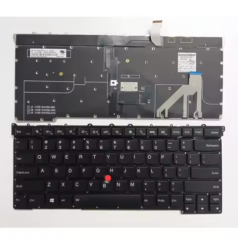 Laptop Replacement US Layout Keyboard for Lenovo ThinkPad X1 Carbon 3rd Gen 2015 20BS 20BT TP00061B