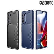 MOTO Edge S30 5G CASEBURG Flexi Shield Soft Case 碳纖維紋設計 保護軟套 手機軟殼 5631A