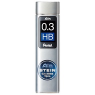 [Stationery Pass] Pentel Pentel Ain STEIN C273 0.3 Automatic Pen Automatic Pencil Refill 15pcs S1011