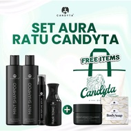 CANDYTA SET AURA RATU CANDYTA HAIR LOSS TREATMENT HAIR LOSS DANDRUFF EFFECTIVE HAIR TREATMENT REDUCE