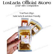 LesLada trial pack instant paste sauce for atkins keto eat clean dsss low calorie miso soup konjac p