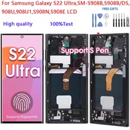 For Samsung Galaxy S22 Ultra SM-S908B S908B/DS 908U,908U1 S908N S908E LCD Display Touch Screen Digit