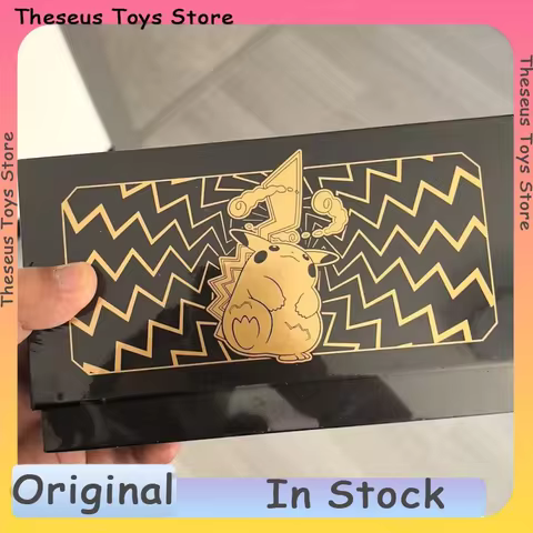 100% Original Pokes Card Glow Energy Ptcg Nine Colors Gathering Card Holder Simplified Chinese Gift 