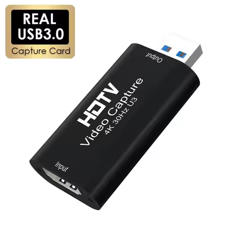 MS2130 Video Capture Card 4K USB 3.0 USB2.0 HDMI-compatible Grabber Recorder for PS4 Xbox Game Camer