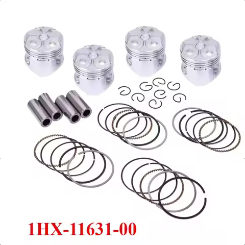48.25mm 48.5mm 1HX-11631-00 Motorcycle Engine Parts Piston Rings Kit for Yamaha FZ250 FZR250R 1HX FZ