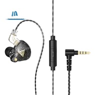AK6 Pro  Pro 1DD Dynamic Earphones HIFI  Earbuds in Ear Monitor Sport Noise Cancelling Headset ZST A