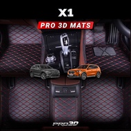 Pro3D Carpet PU 7D Custom for [BMW X1] 2X Keras Anti-Slip