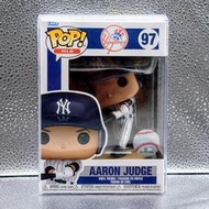 Funko pop MLB Aaron Judge 洋基隊 白條紋 球衣 公仔 法官