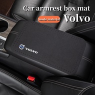 Volvo car armrest box mat, interior armrest box protective mat for XC60 S90 S60 XC90 XC40 V60 V40