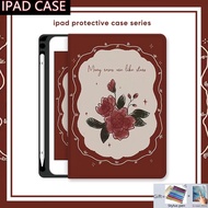 For IPad Air 1st Gen Case with Pencil Holder Ipad Mini 1 2 3 4 5 6 Cover Ipad 5th 6th 7th 8th 9th 10th Generation Case Cute Ipad 10.9 10.2 Pro 9.7 10.5 11 12.9 Inch 2022 2021 Cases