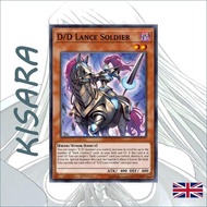 Odd card Yugioh D/D Lance Soldier - DOOD-EN001 - Common 1st Edition