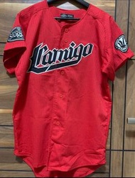 Lamigo 桃猿 假日紅 棒球衣 樂天 L號、M號