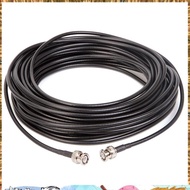 BNC Extension Cable RG-58 BNC Male to BNC Male Coaxial Cable Rg58A/U 50Ohm  Adapter Extension Cable