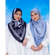 Tudung Bawal Satin Enchanted (bawal bidang 50")