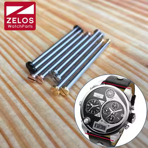 steel 36.5mm watch screwtube for Diesel Big Daddy watch band case link parts tools