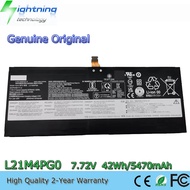 Genuine L21D4PG0 L21M4PG0 7.72V 42Wh Original Battery for Lenovo IdeaPad Duet 5 Chromebook 13Q7C