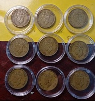 1950年香港硬幣 喬治六世 十仙