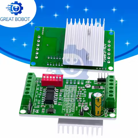 1PC TB6560/TB67S109 Stepper Motor Driver: 3A Current + 32-Microstep – NEMA 42/57 Compatible