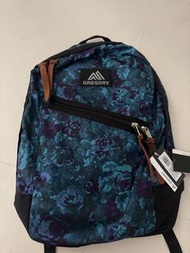 Gregory backpack 藍花22L 全新有牌