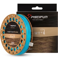 Piscifun Sword Fly Fishing Line with Welded Loop, Weight Forward Floating Fly Line, Available in WF1