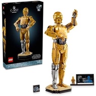 Star Wars C-3PO Buildable Droid Figure, Build and Display Model with C-3PO Minifigure