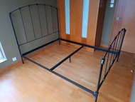 Charles Rogers cast iron bedframe queen-size 床架