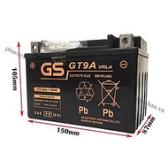 Bình Ắc Quy Khô Spacy, Attila Victoria, Elizabeth, Majesty, Vespa Lx 150cc, GS GT9A 12V-9AH