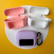 【Stock Ready】Solid Color Earphone Soft Cases Compatible For HOCO EW72 with Hook