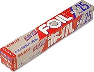 MU Packaging Long Roll Aluminum Foil Silver Width 9.8 inches (25 cm) x Length 9.6 ft (25 m) No Separ
