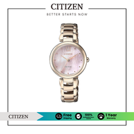 CITIZEN Eco-Drive EM0533-82Y Lady Watch ( นาฬิกาผู้หญิงพลังงานแสง )