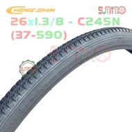 Chengshin 26x1.3 /8 Steel Tire Bicycle Case (37-590) C245N For Common Bicycles