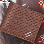 Elegant men's leather wallet, waterproof PU leather BV07C