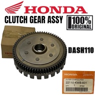 🔥100% ORIGINAL DASH110 CLUTCH OUTER COMP / CLUTCH GEAR ASSY [22110–KWB-601]