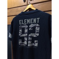Second Hand Skate T-Shirt ELEMENT SKATEBOARD CALIFORNIA BEAR TIGER CAMO Size L