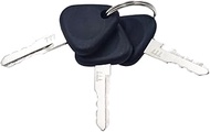 SPJIUQI 3PCS Keys 14529178 777 Fit for Excavator Heavy Equipment EC55B EW55B EC160B EC180B EC140B Wh