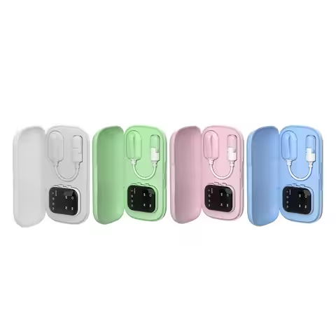 Cordless Bedwetting Alarm with Receiver Timer Compact Enuresis Alarm Professional Pee Alarm for Over