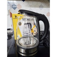 Kuscheln KEK-1.8G Glass Kettle (1.8 Liter) - Fast Boiling, Luxurious LED Light, Health Safe - Genuin