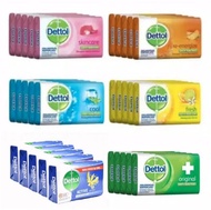 PAKET 10PCS DETTOL SABUN BATANG 60GR /DETTOL SABUN MANDI BATANG RAMDOM