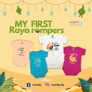 WOMBY My First Raya Rompers | ADD NAME