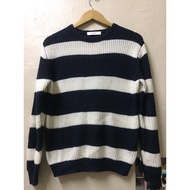 PRELOVED KNITWEAR IN DARKBLUE/WHITE (BRAND - INHERIT)